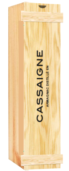 Coffret bois pour millésimé