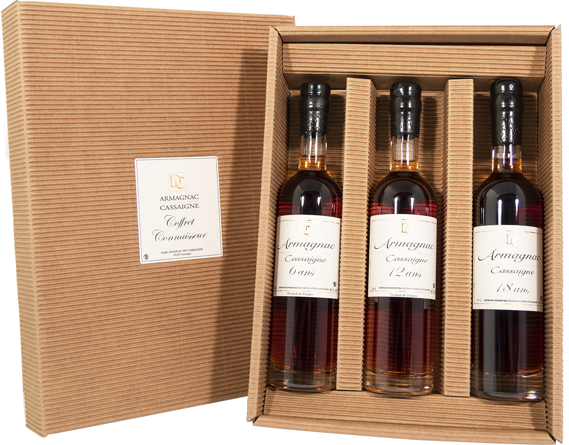 Armagnac Coffret Connaisseur 3x20cl